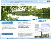 Tablet Screenshot of keuruu.fi
